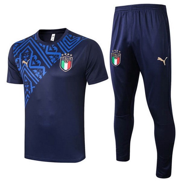 Entrenamiento Italia Conjunto Completo 2020 Azul